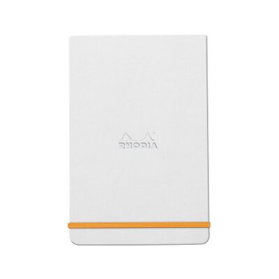 Rhodia Zápisník s pevnými deskami 9x14cm White – Zbozi.Blesk.cz