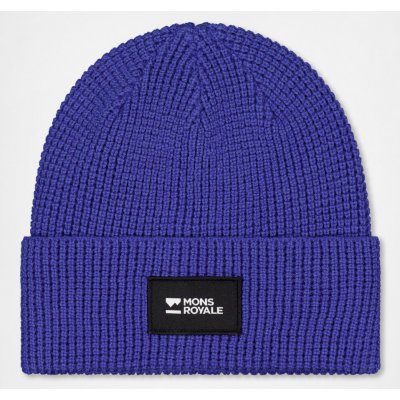 Mons Royale BLUFF MERINO BEANIE blue dusk – Hledejceny.cz