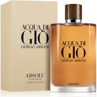 Giorgio Armani Acqua Di Gio Absolu parfémovaná voda pánská 75 ml tester – Hledejceny.cz