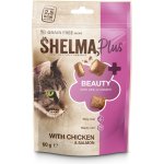 Shelma Cat Snack Beauty polštářky kuřecí losos 60 g – Zbozi.Blesk.cz