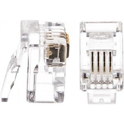 Netrack telefonní konektor RJ9/RJ10, 4p4c 105-61 – Hledejceny.cz
