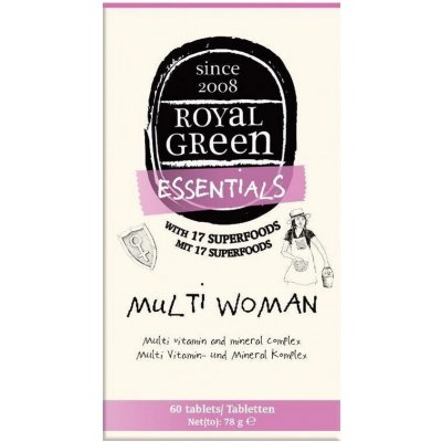 Royal Green Multivitamín pro ženy 60 tablet – Hledejceny.cz