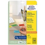 Avery Zweckform L6037-20 etikety 25.4mmx10mm 20 ks žluté – Hledejceny.cz