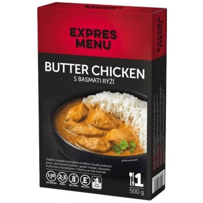 EXPRES MENU Butter chicken s basmati rýží 500 g – Zboží Dáma
