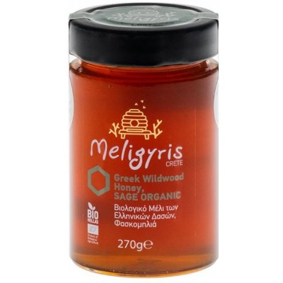 Meligyris Krétský lesní med s BIO Šalvějí 270 g