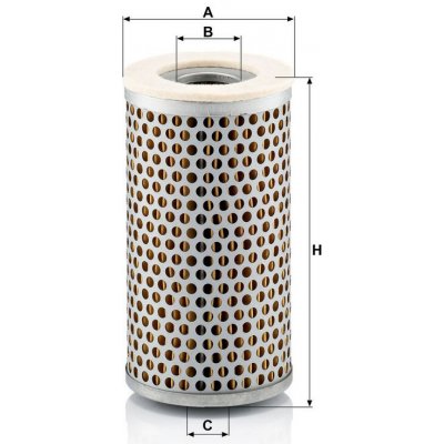 MANN-FILTER Vzduchový filtr MANN C711 (MF C711) – Hledejceny.cz