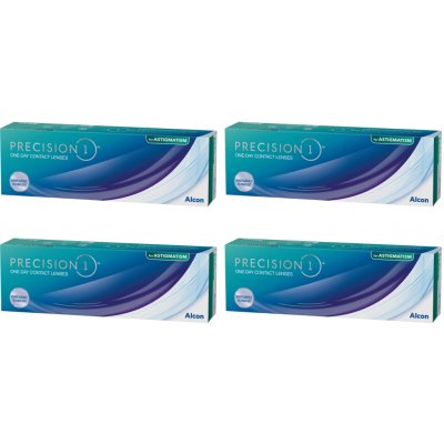 Alcon PRECISION1 for Astigmatism 30 čoček 4 kusy – Hledejceny.cz