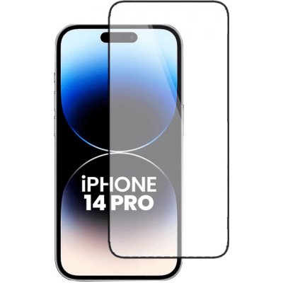 SES 3x 3D tvrzené sklo s rámečkem pro Apple iPhone 14 Pro - černé - 2+1 zdarma 11614 – Zboží Živě