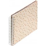 Hama album klasické spirálové LOVELY 28x24 cm, 50 stran, béžová – Zboží Živě