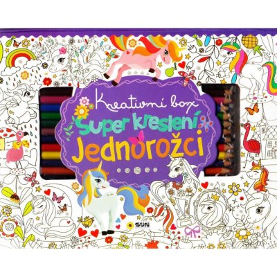 SUN Kreativní box Jednorožci Super kreslení – Hledejceny.cz