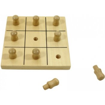 Montessori kolíčky s deskou prstový úchop