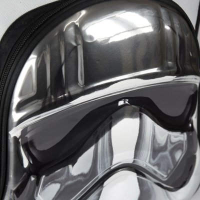 CurePink batoh Star Wars VIII Stormtrooper šedý – Zboží Mobilmania