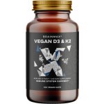 BrainMax Vitamin D3 & K2 D3 5000 IU a K2 jako MK7 150 mcg 100 kapslí – Zboží Dáma