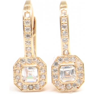 Pattic náušnice zlaté CA101804 – Hledejceny.cz