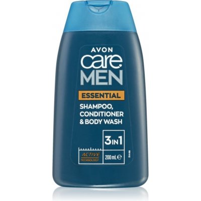 Avon Care Men Essential sprchový gel 3v1 200 ml