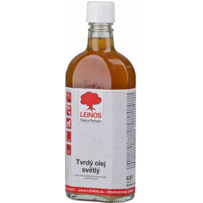 Leinos naturfarben Tvrdý olej 0,25 l bezbarvý – Hledejceny.cz