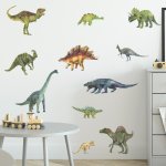 Impresi Samolepka do dětského pokoje Dinosauři - 60x30 cm – Zboží Dáma