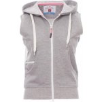 Payperwear vesta Boxer+ s kapucí a stahovací šňůrkou šedá melange – Sleviste.cz