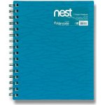 Foldermate Nest A5 spirálový blok modrá 120 listů – Hledejceny.cz