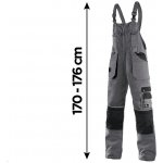 Canis CXS Montérkové kalhoty Orion Kryštof pánské laclové šedo-černé – Hledejceny.cz