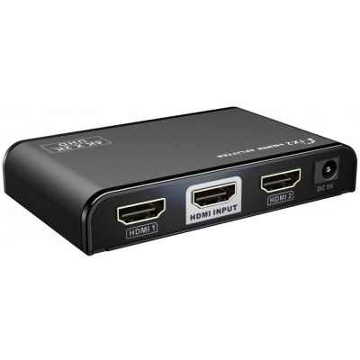 PremiumCord HDMI 2.0 splitter 1-2 porty, 4kx2@60Hz – Sleviste.cz