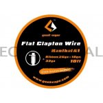 GeekVape Kanthal A1 Flat Clapton Wire 10ft Ribbon 26GA+18GA + 32GA 30cm