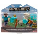 Mattel Minecraft dvojbalení STEVE A OBRNĚNÝ KŮŇ – Zboží Mobilmania