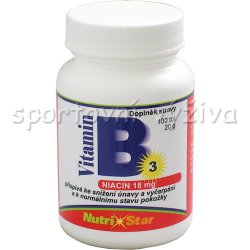 Nutristar Niacin Vitamín B 3 18 mg 100 tablet