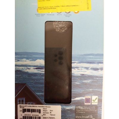 Pouzdro Krusell KIRUNA FolioSkin Microsoft Lumia 640 XL černé – Hledejceny.cz
