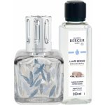 Maison Berger Paris Katalytická lampa Glacon modrá pírka + Bavlněná péče 250 ml – Zboží Dáma