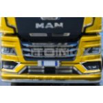 Nerezové lišty okolo mlhovek, Man TGX 2020