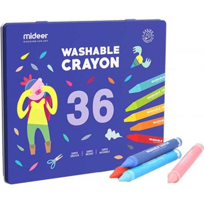 Mideer set smývatelných voskovek 36 MD4117 – Hledejceny.cz