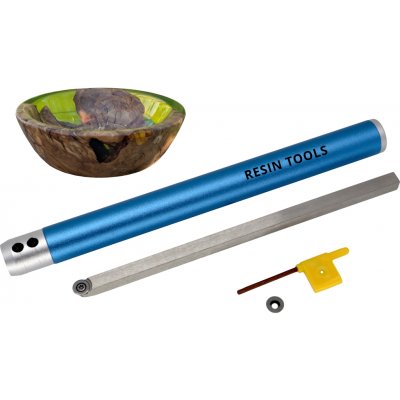 Soustružnické dláto HSS 12 mm, dlouhé držadlo z dřeva Kirschen 1569012 – Zboží Dáma