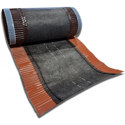 Wabis Hřebenový a nárožní pás Georol 310 mm x 5 m RAL 8004 cihlově červená – Zbozi.Blesk.cz