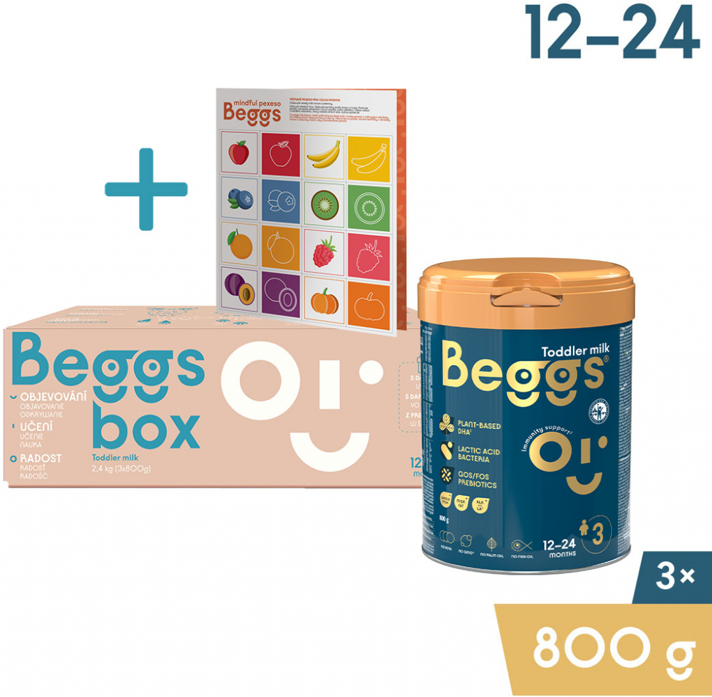 BEGGS 3 3 x 800 g