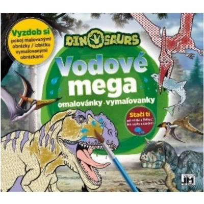 Jiri Models Mega vodová omalovánka A3 Dinosauři – Zboží Mobilmania