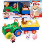 Kiddieland traktor se zvířátky Activity se zvukem a světlem 24752 zelená – Hledejceny.cz