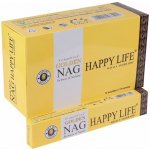 Vijayshree Vonné Tyčinky Golden Nag Happy Life 15 g – Hledejceny.cz