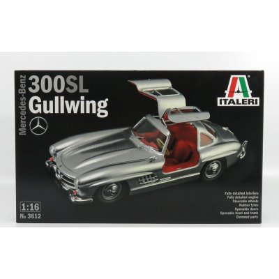 Italeri Mercedes Benz 300 SL Gullwing 3612 1:16 – Hledejceny.cz