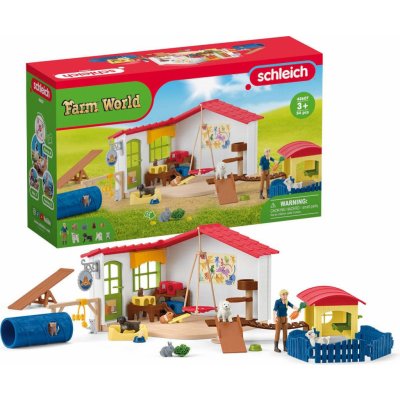Schleich 42607 Hotel pro zvířata – Zboží Dáma