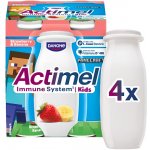 Danone Actimel ActiKids banán a jahoda 4 x 100 g – Zboží Dáma