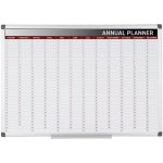 Bi-Office Roční plánovací tabule, magnetická, dny, 900 x 600 mm – Zboží Dáma