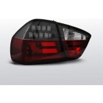 TUNING-TEC, Zadní světla diodové, BMW E90, 2005-2008, ČERVENÁ BÍLÝ ČERNÁ LED BAR – Hledejceny.cz