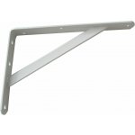 Konzole s podpěrou zátěžová KP3 200x300x30x4,5mm, bílá – Hledejceny.cz