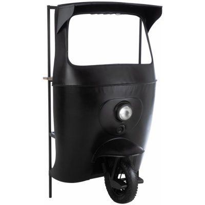 J-Line by Jolipa Tuktuk Bike Bar 97 x 60 x 165 cm černý – Hledejceny.cz
