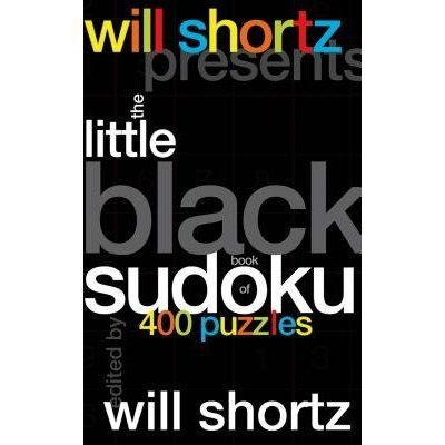 Will Shortz Presents the Little Black Book of Sudoku: 400 Puzzles Shortz WillSpiral – Zbozi.Blesk.cz
