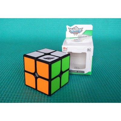 Rubikova kostka 2 x 2 x 2 Cyclone Boys FeiZhi Tiled černá