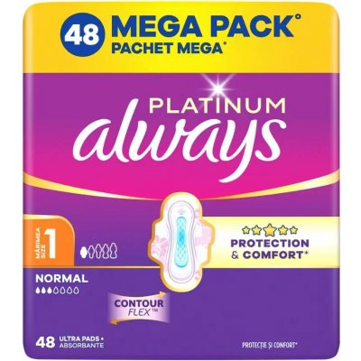 Always Platinum Normal velikost 1 Vložky s křidélky 48 ks – Sleviste.cz