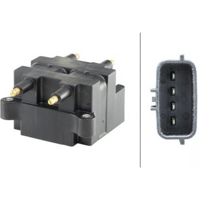 HELLA Zapalovací cívka 5DA230035-341 – Hledejceny.cz
