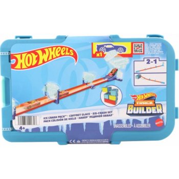 Mattel Hot Wheels HNJ66 Track builder balení drah se závodními doplňky